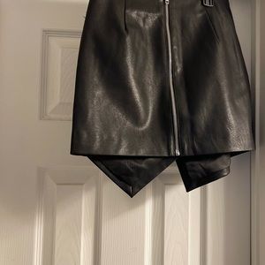 Faux leather forever 21 skirt. Very cute still with tags